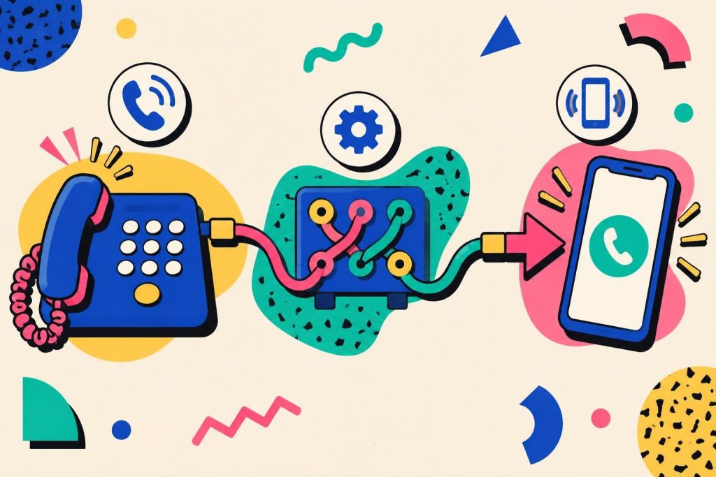 découvrez comment transférer vos appels d’un téléphone fixe vers un mobile, étape par étape, et restez joignable où que vous soyez.